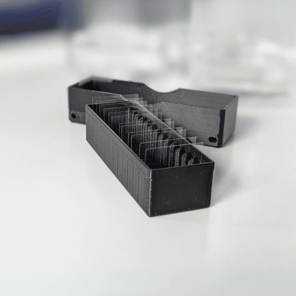 Microscope Cover Glass Storage Container